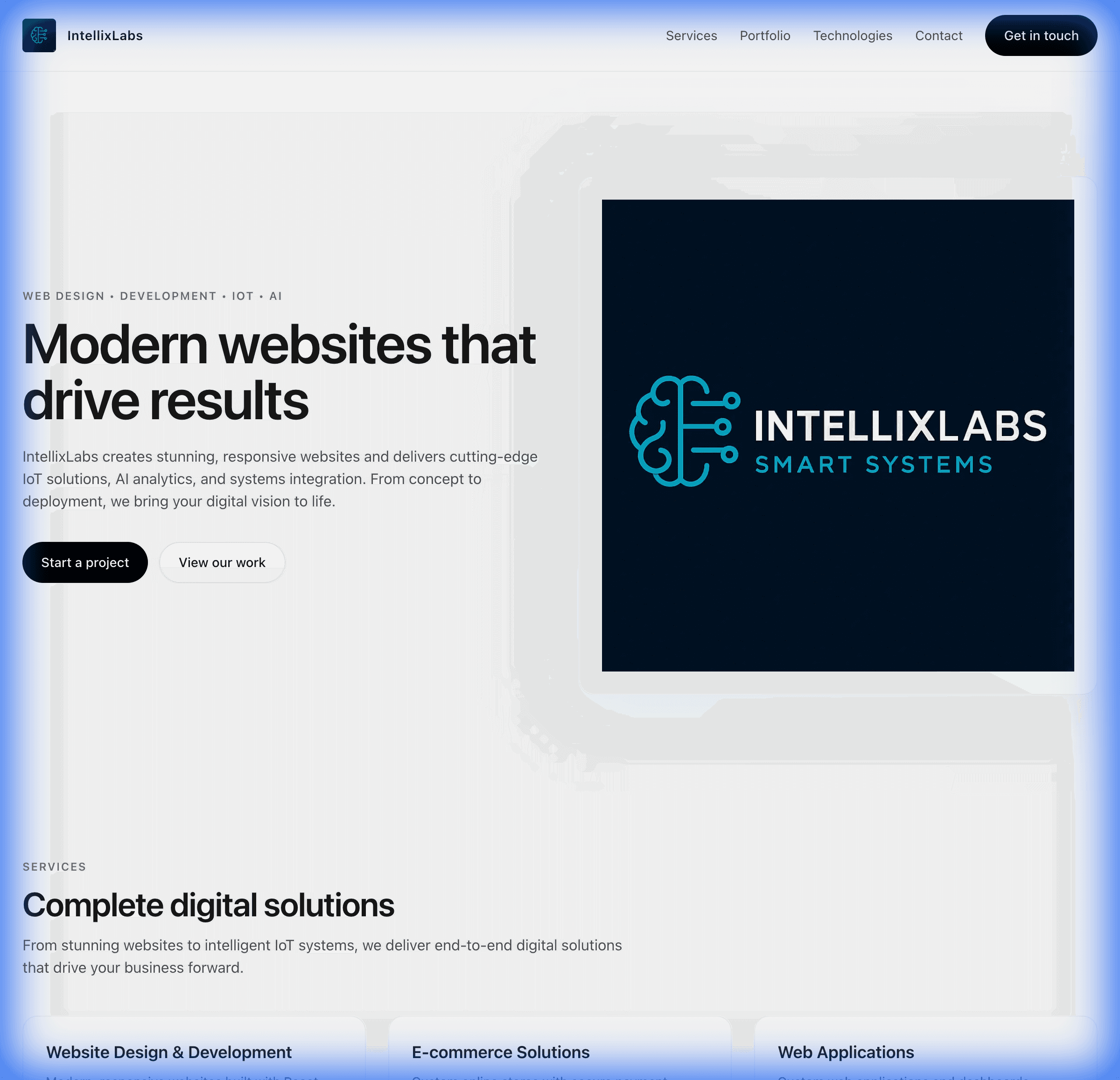 IntellixLabs Corporate screenshot